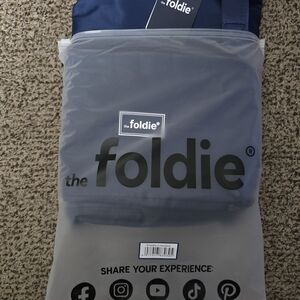 Navy Blue Foldie Travel Bag
